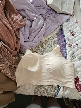 Okko Nude/Beige Seamless Bralette